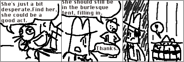 The panel of the comic